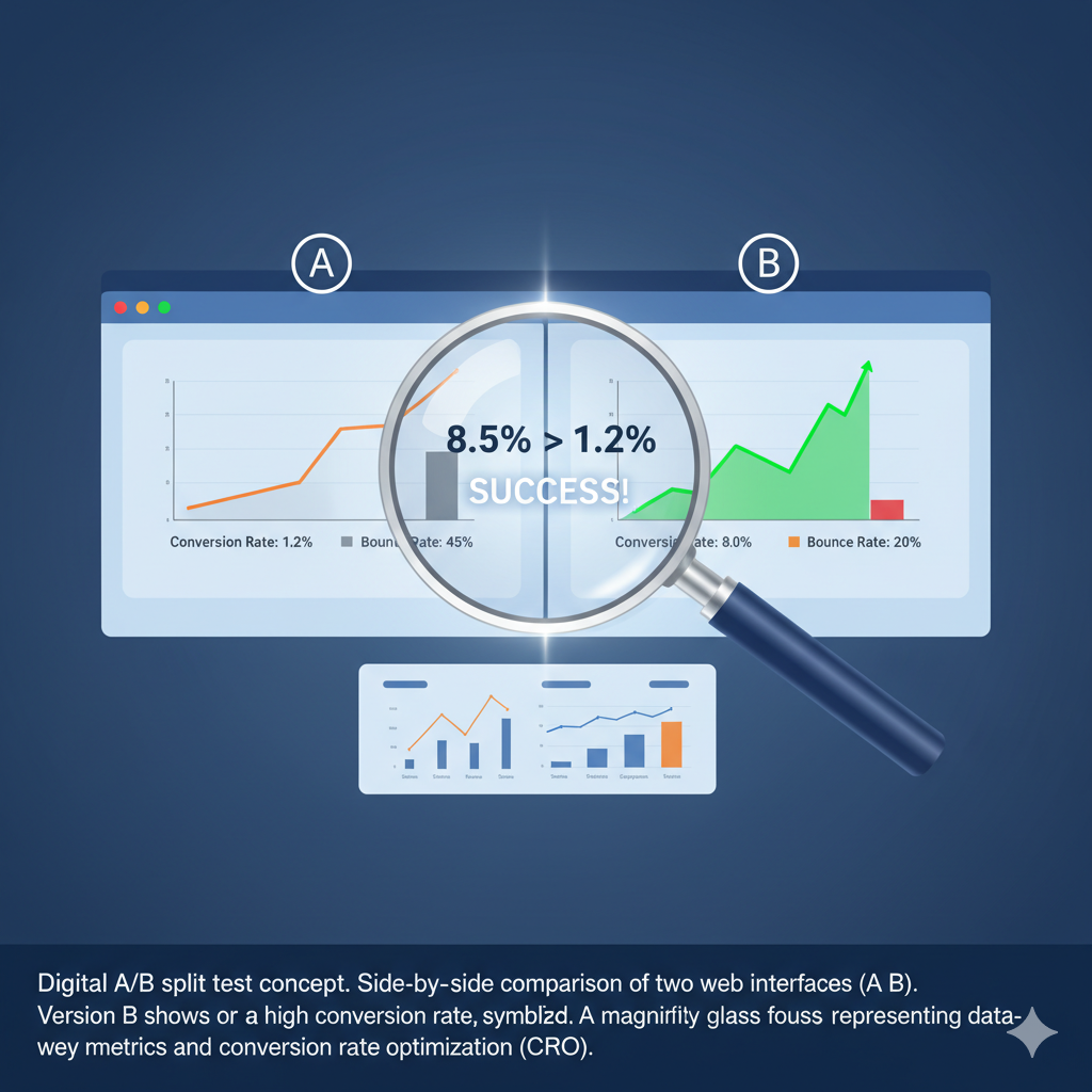 A/B testen en webanalyse: Datagedreven optimalisatie